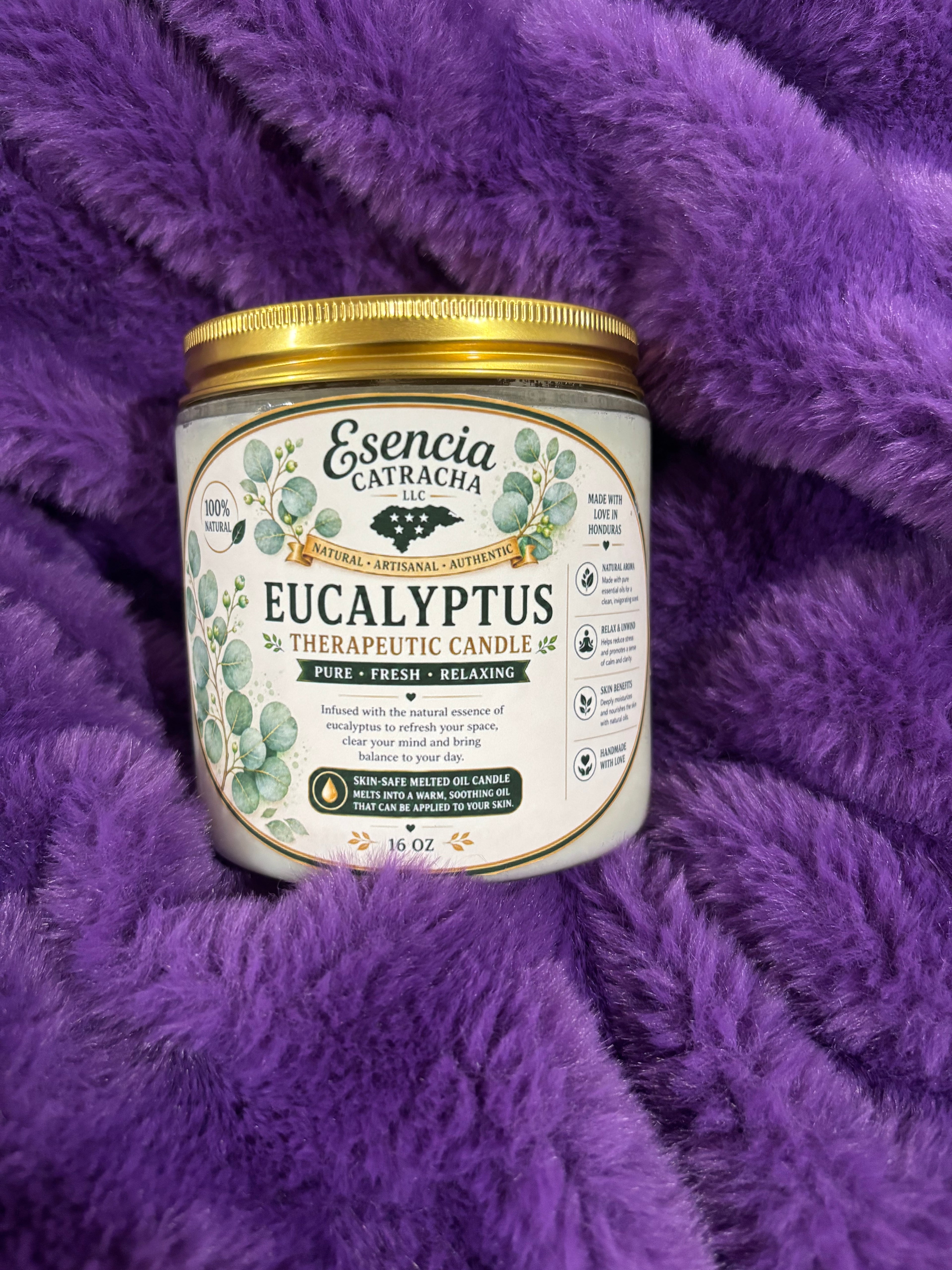 Eucalyptus Therapeutic Candle 🌿