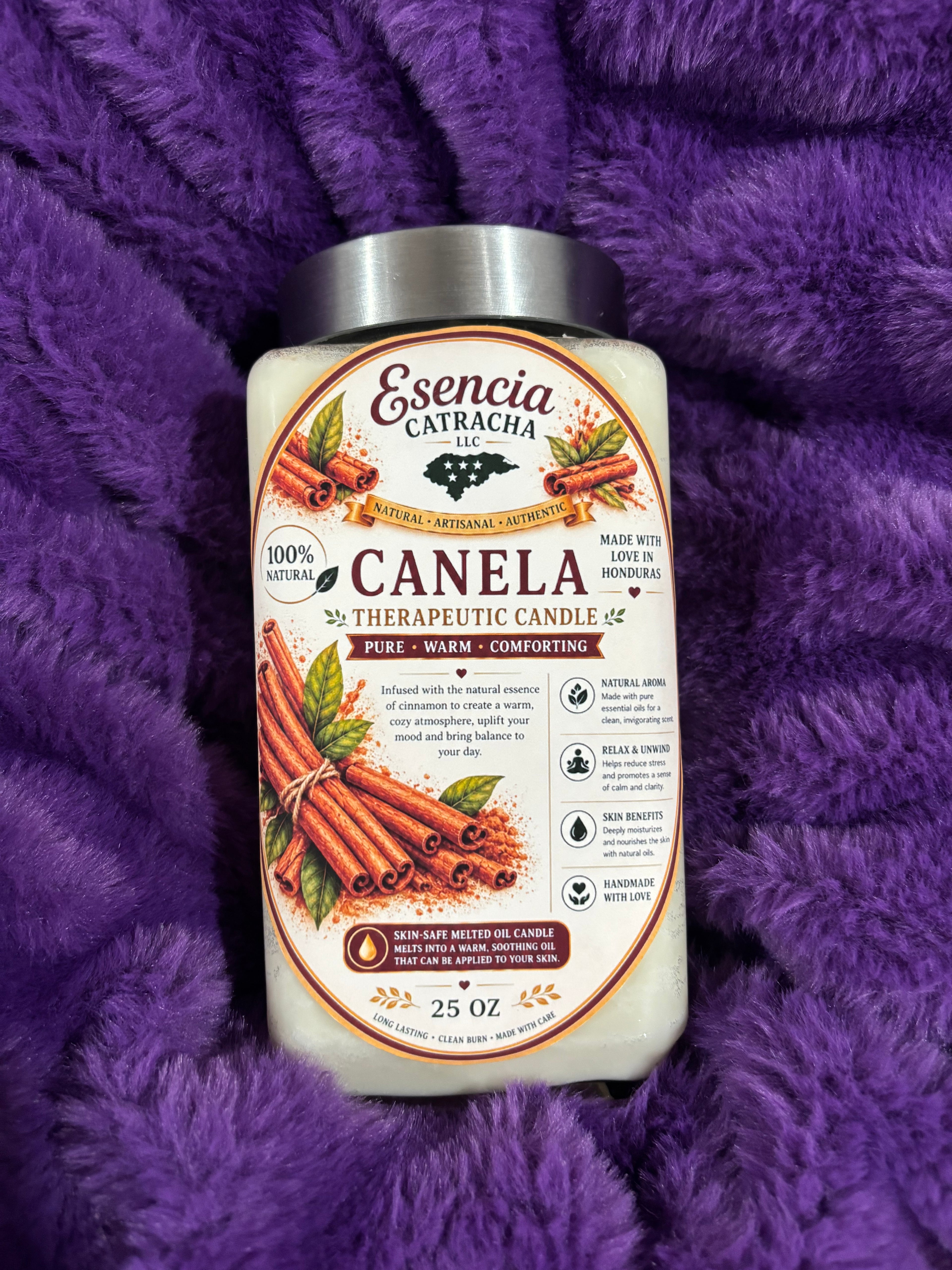 Cinnamon Therapeutic Candle 🤎
